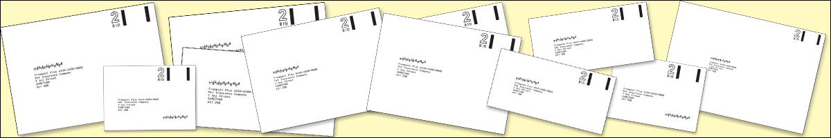 Royal Mail Freepost envelope printers